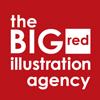 The Big Red Illustration Agency Logo