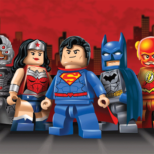 Justice League Lego Illustrations