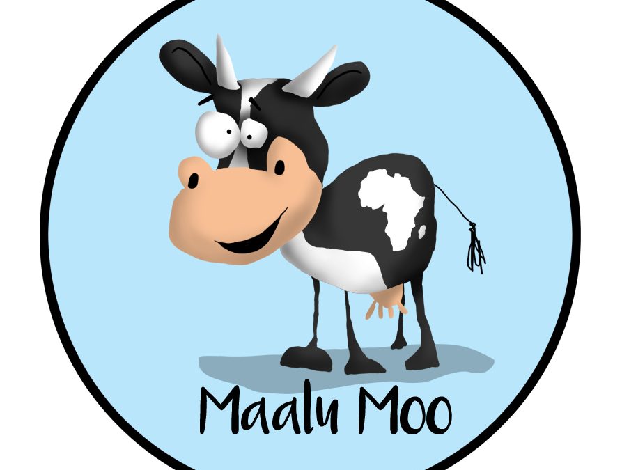 Illustrated logo design, Maalu Moo
