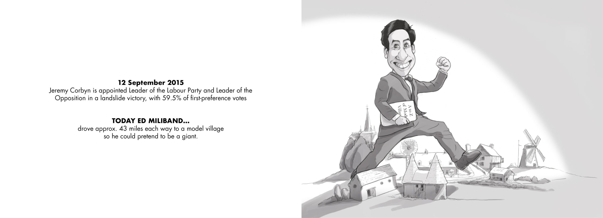 Chas with Ed Miliband Illustration - number 02