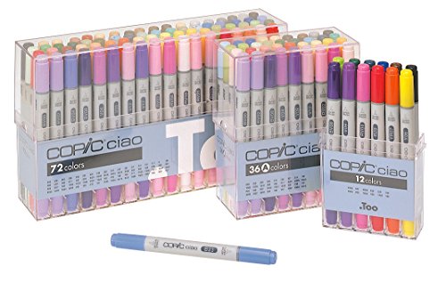 36-Piece Copic I36C Ciao Markers Set C 