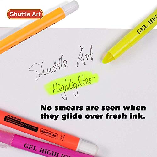 Shuttle Art 16 Pack Gel Highlighters features