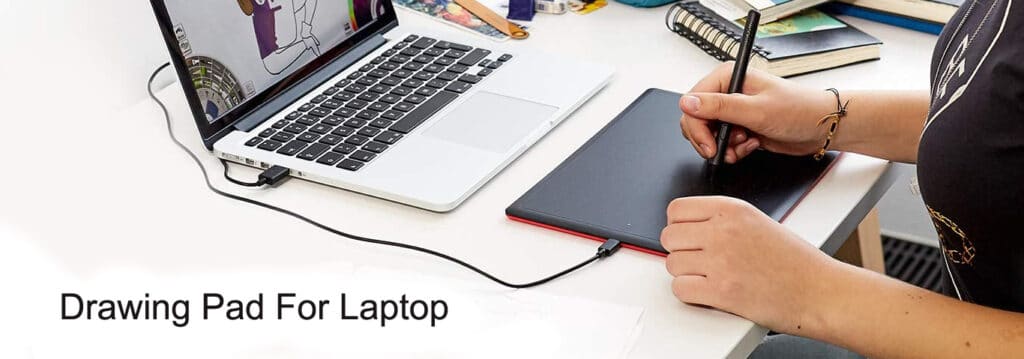 Drawing pad for laptop