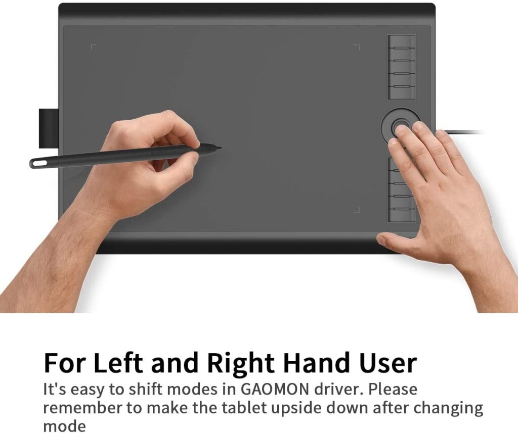 GAOMON M10K2018 10 x 6.25 Inches Graphics Tablet1