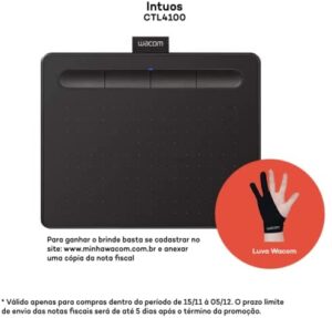 Wacom Intuos Graphics Drawing Tablet info