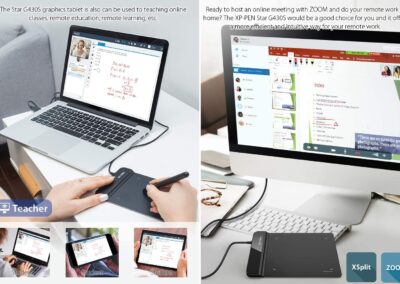 XP-Pen G430S OSU Tablet Ultrathin Graphic Tablet 4 x 3 inch Digital Tablet photos