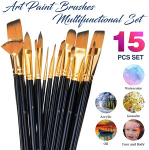 Golden Maple Artist Paint Brushes info