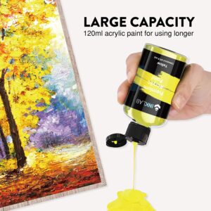 Inklab Acrylic Paint Set capacity
