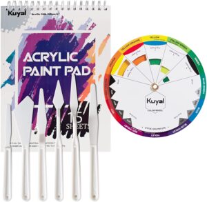 Kuyal Acrylic Painting Set For Beginners included ket