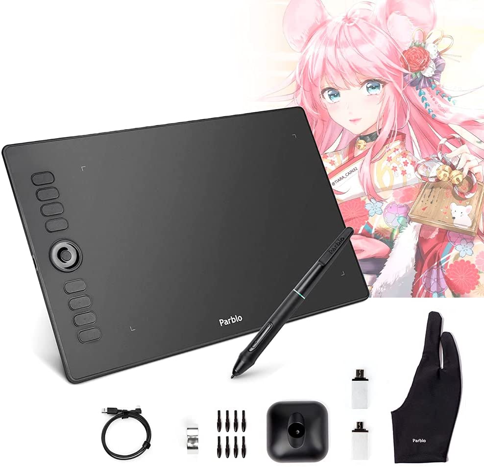Parblo Graphics Drawing Tablet main