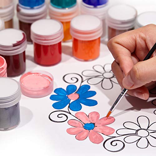 TBC The Best Crafts Creative Acrylic Paint Set in action