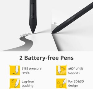 XENCELABS drawing tablet pens