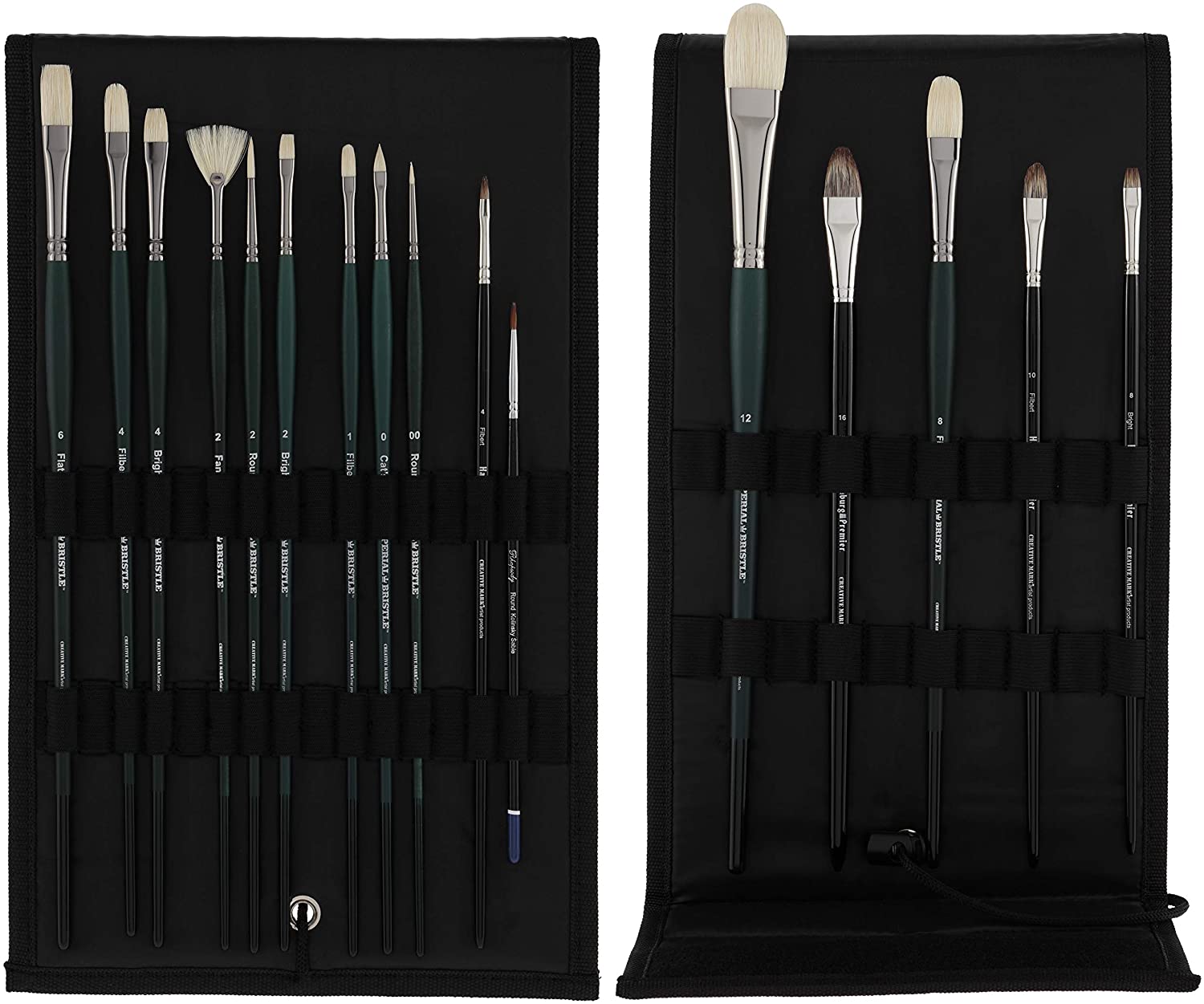 Creative Mark Paint Brush Set for Professional Artist Oil Paints full kit