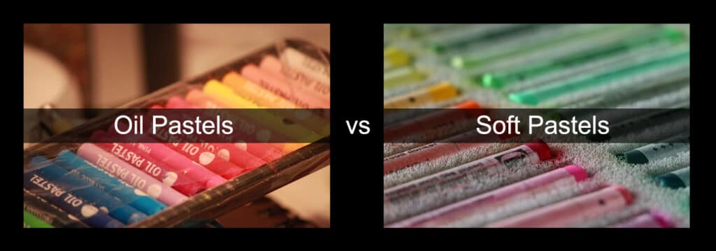 Oil pastels vs soft pastels
