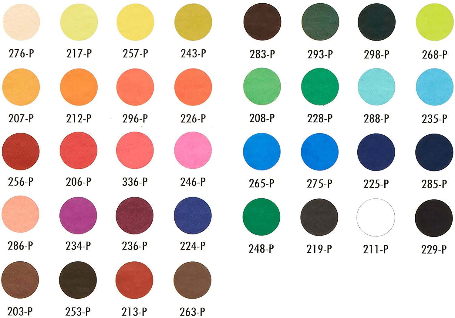 Prismacolor 27050 Premier NuPastel Firm Pastel Color Sticks color shades