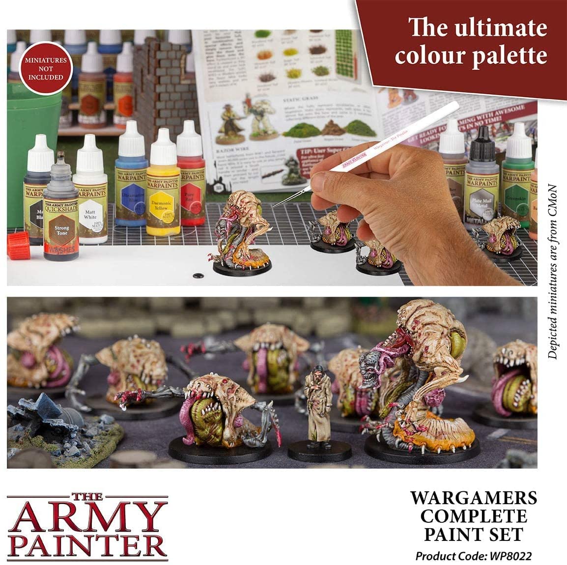 The Army Painter. Wargamers Complete Paint Set details