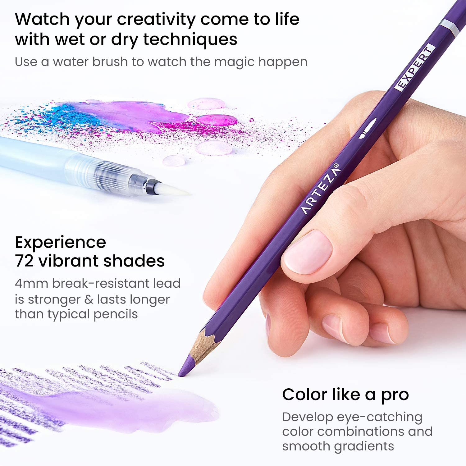 Arteza Professional Watercolour Pencils specifications