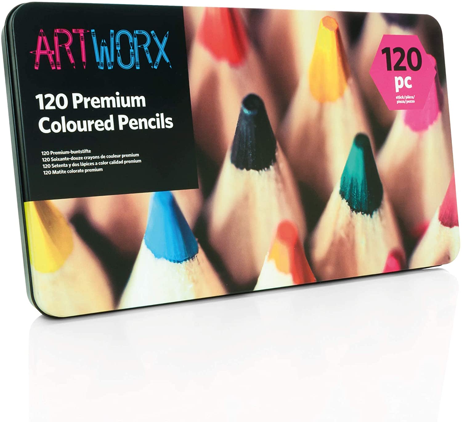 Artworx Premium Artists Colouring Art Pencils case photo