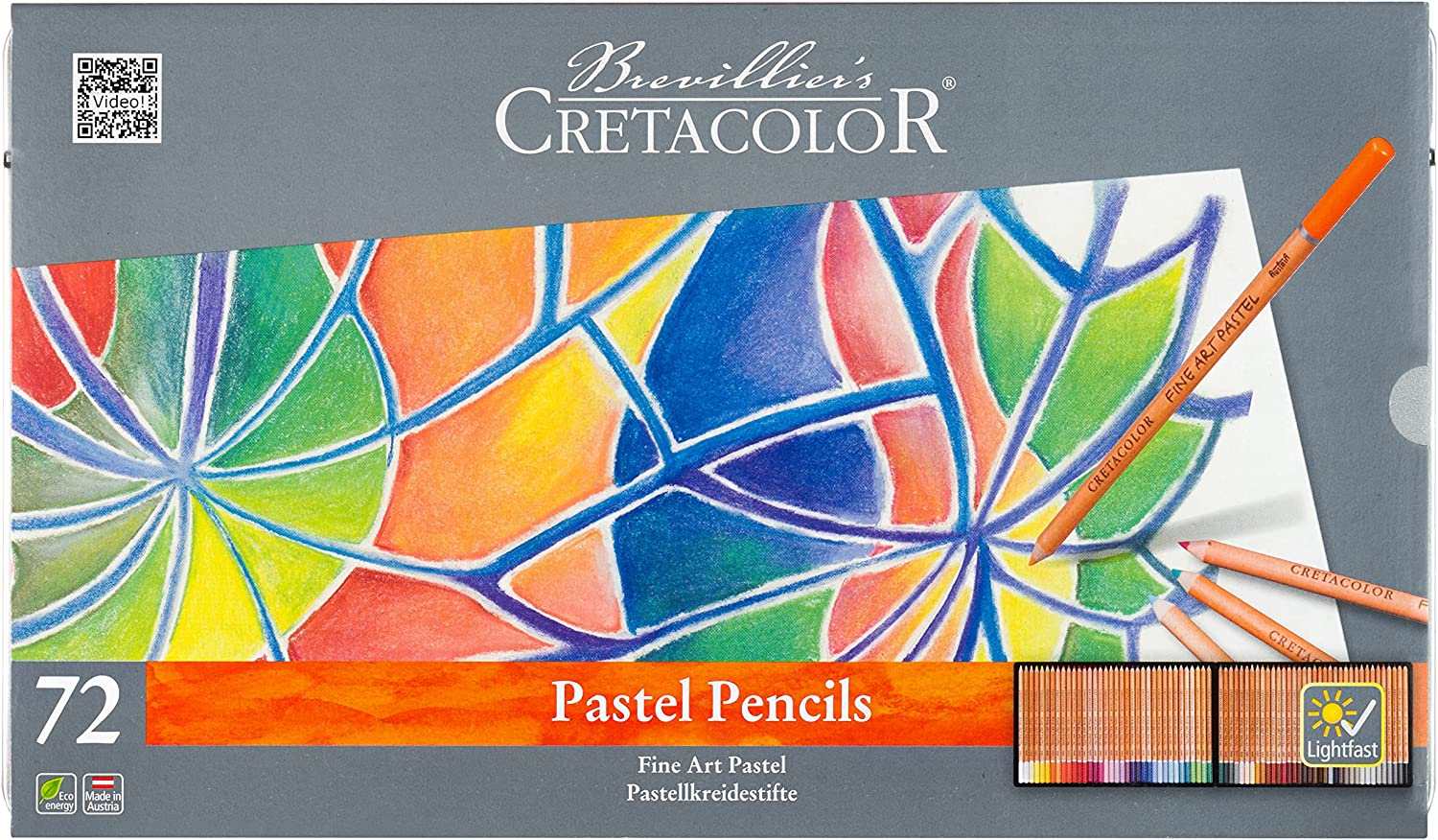 CRETA COLOR CRETACOLOR 470 Fine Art Pastel Pencils closed box
