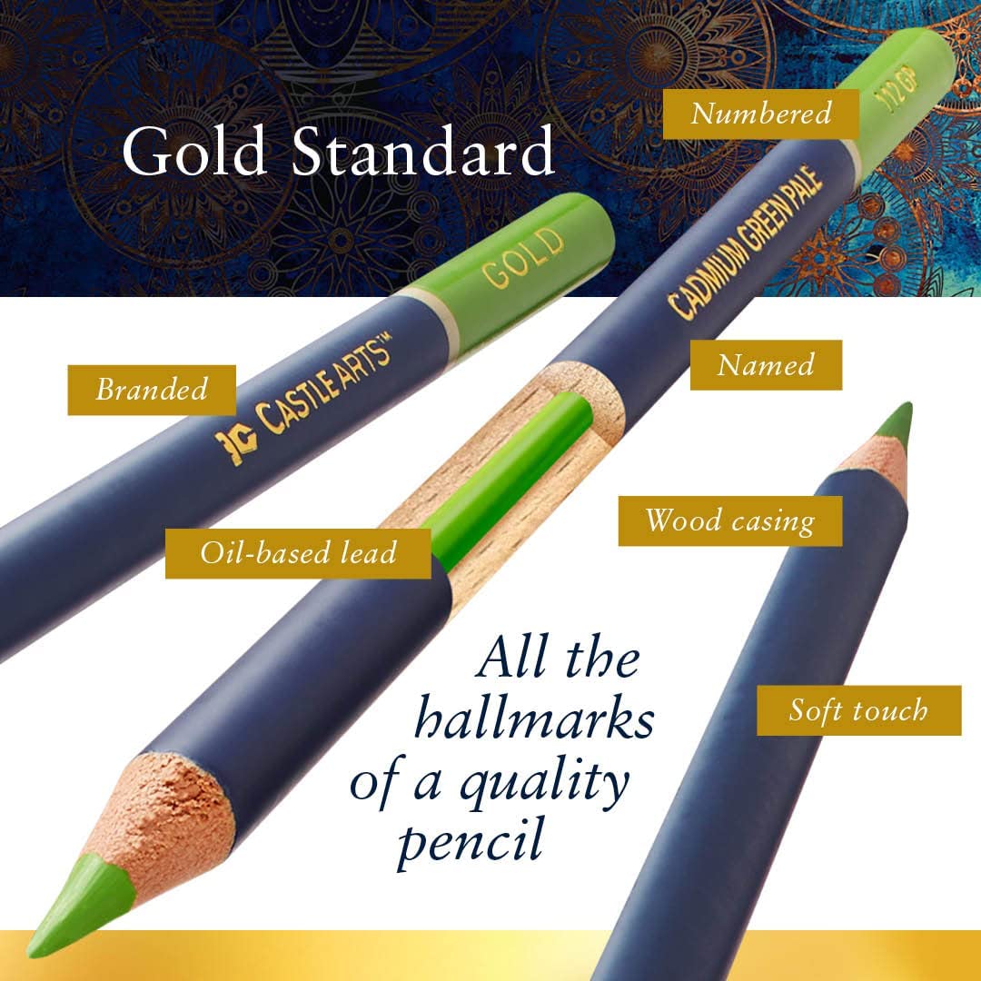 Castle Art Supplies Gold Standard pencil specifications