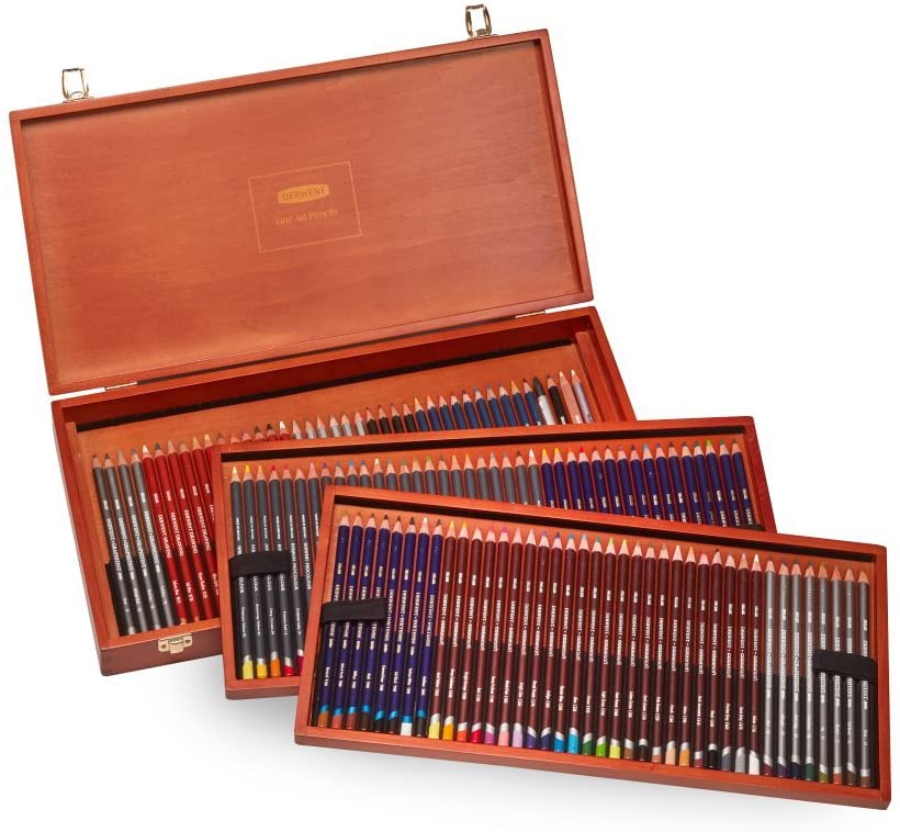 Derwent Colored Pencil Gift Set opened