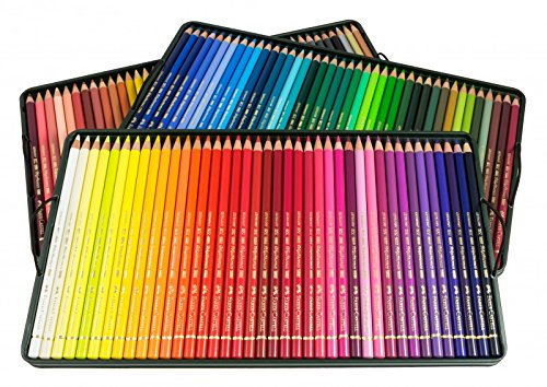 Faber-Castell Artist's Coloured Pencils close up