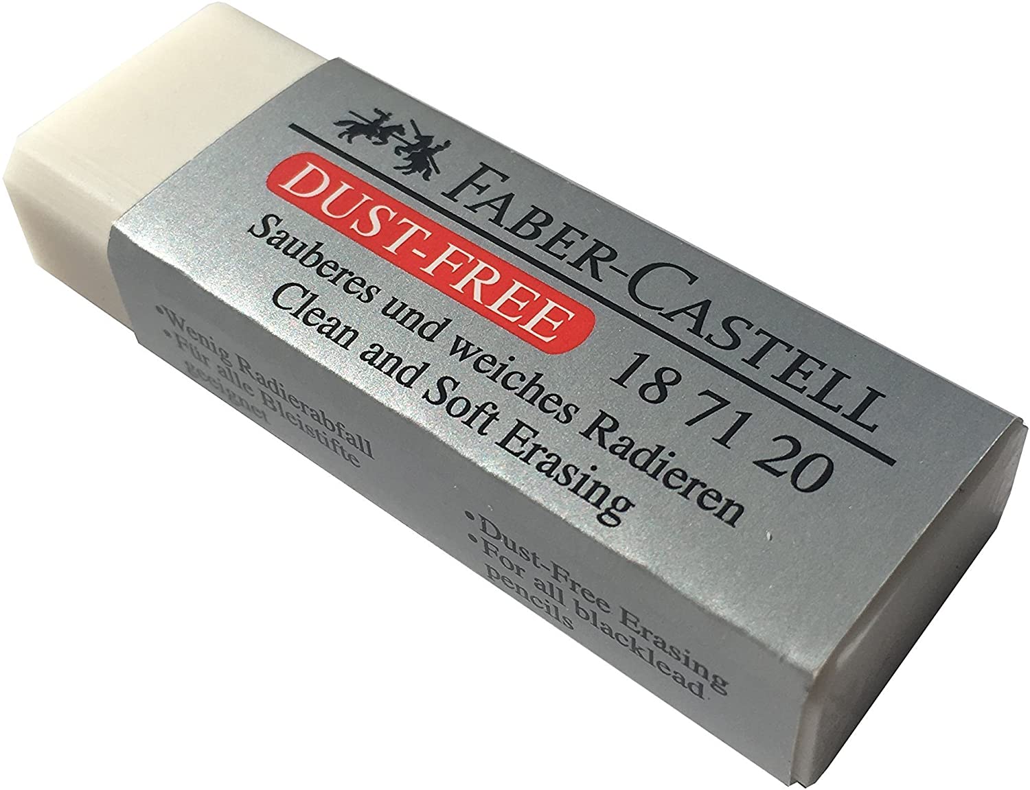 Faber-Castell LARGE Eraser close up 2