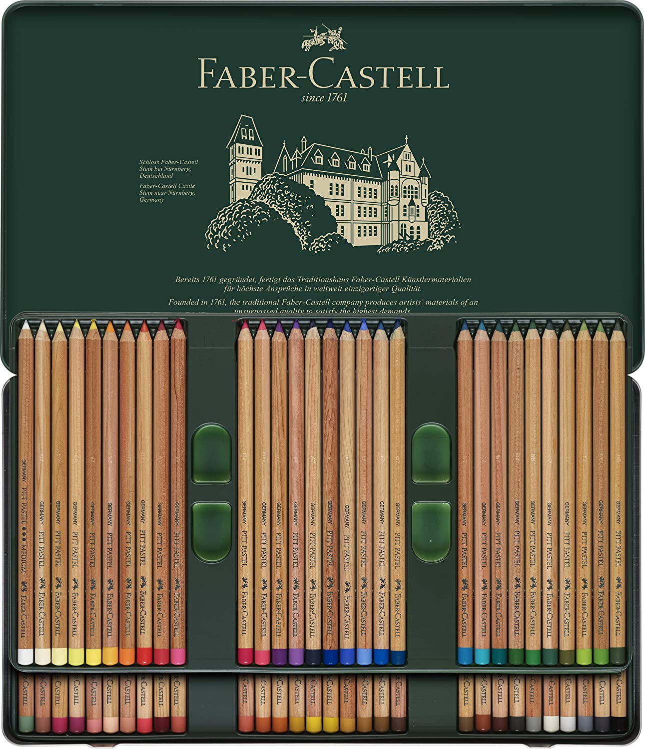 Faber-Castell PITT Pastel Pencils close