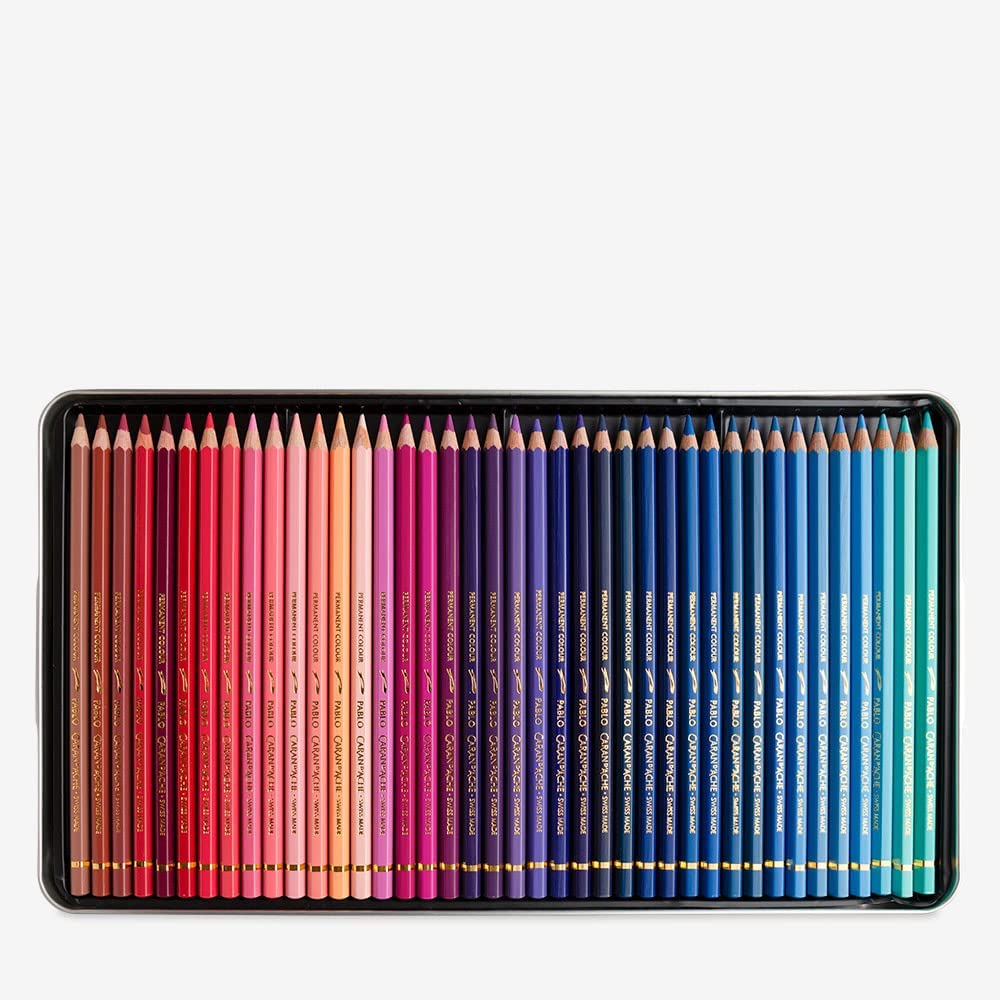 Holbein Artist Colored Pencil Set color shades