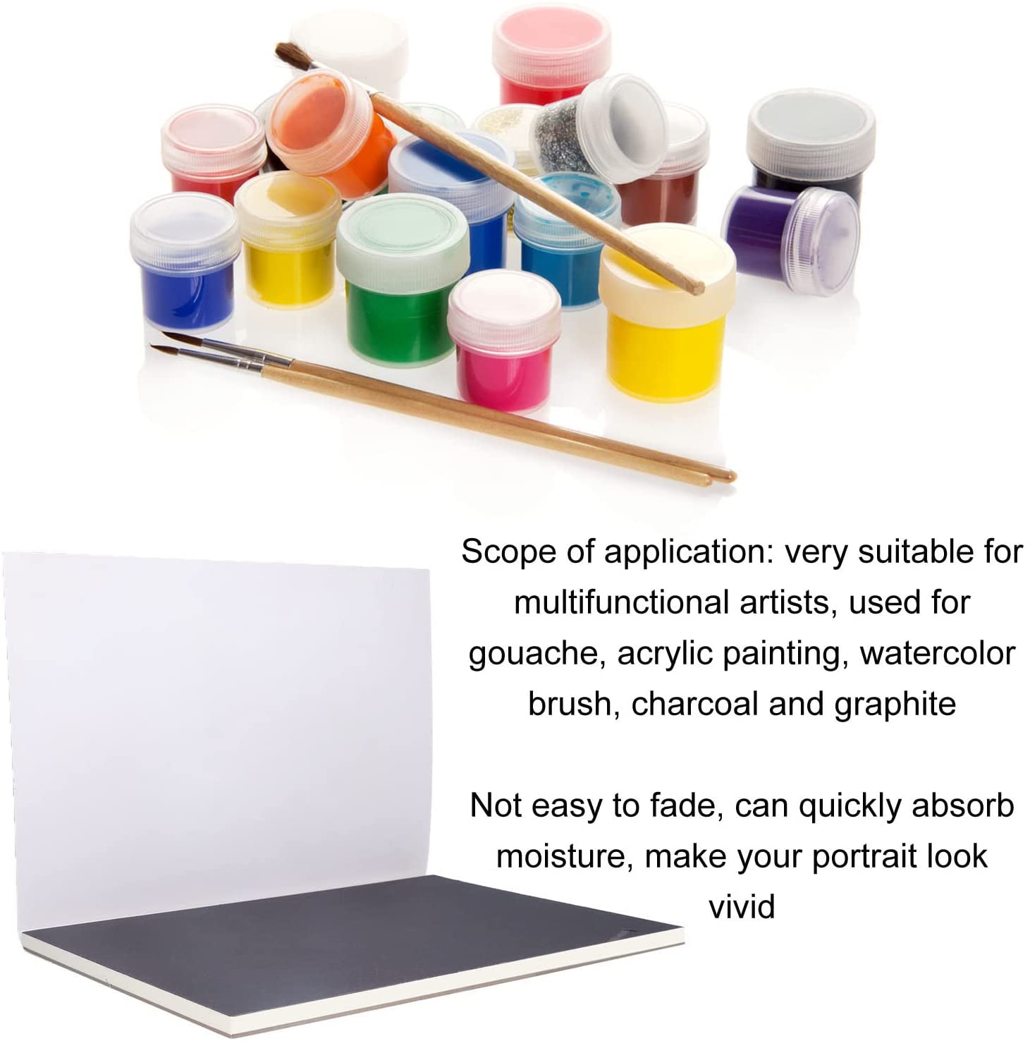K Water Color Paper, Drawing Pad with Medium Coarse Grain specifications