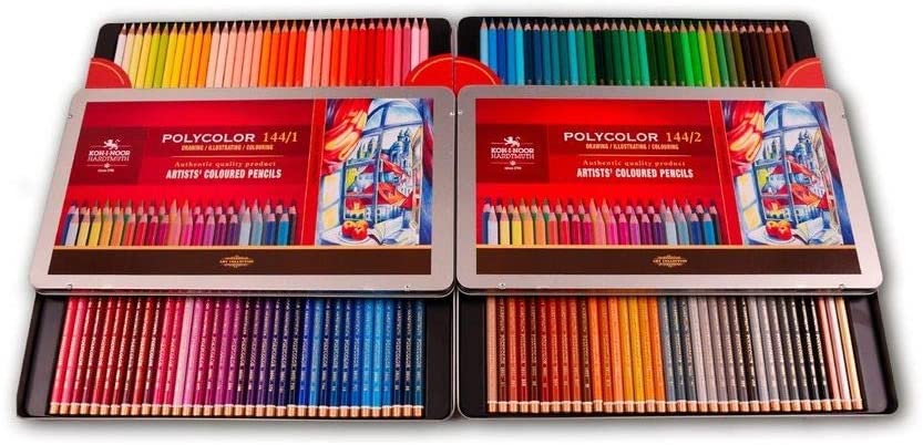 KOHINOOR set of 144 artists´ c main imageoloured pencils