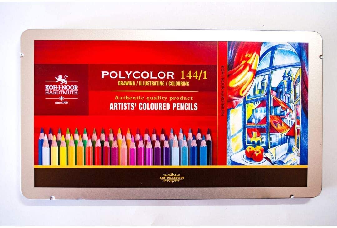 KOHINOOR set of 144 artists´ coloured pencils second image
