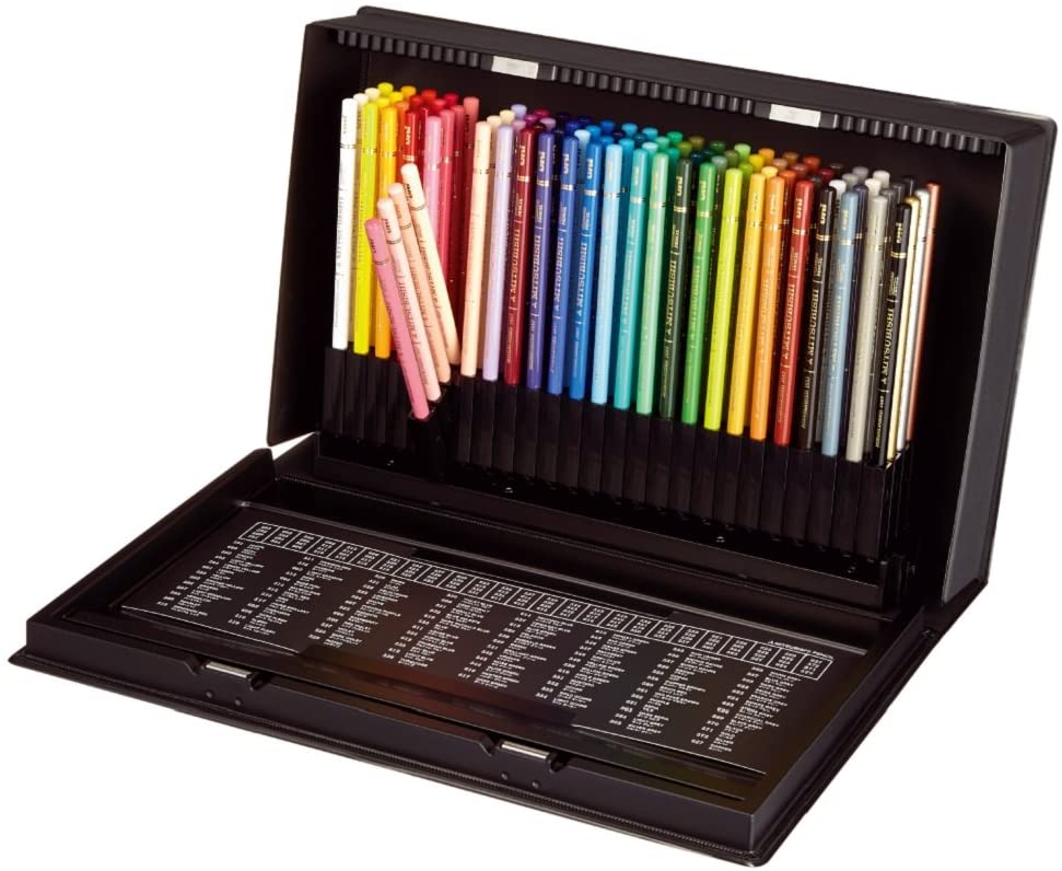 Mitsubishi Pencil Uni Colored Pencils box opened