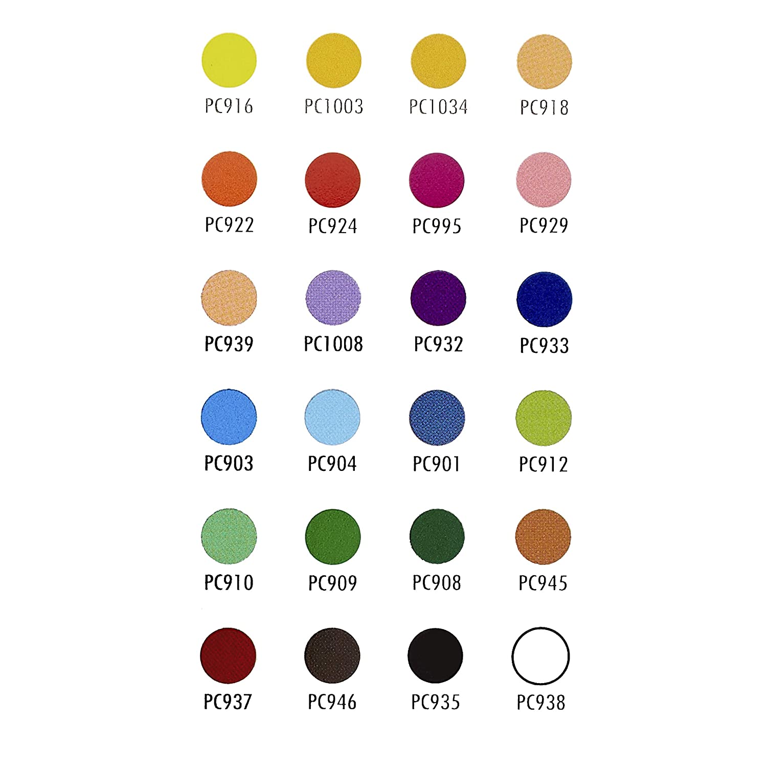 Prismacolor Premier Colored Pencil shades