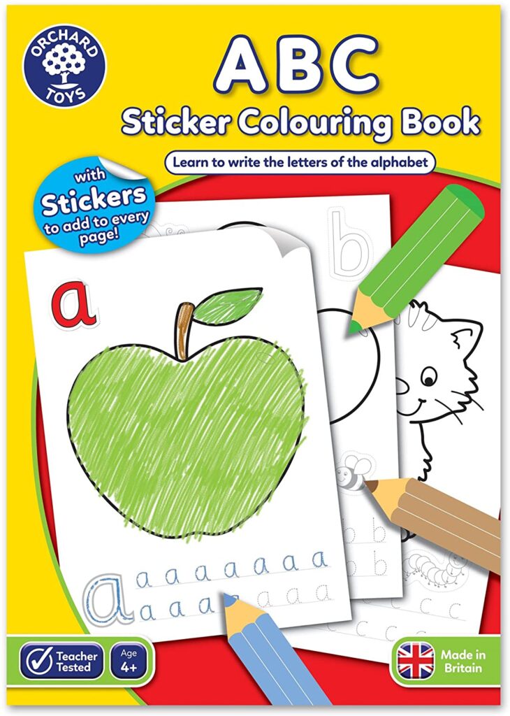Orchard Toys CB02 ABC Colouring and Activity Book main image