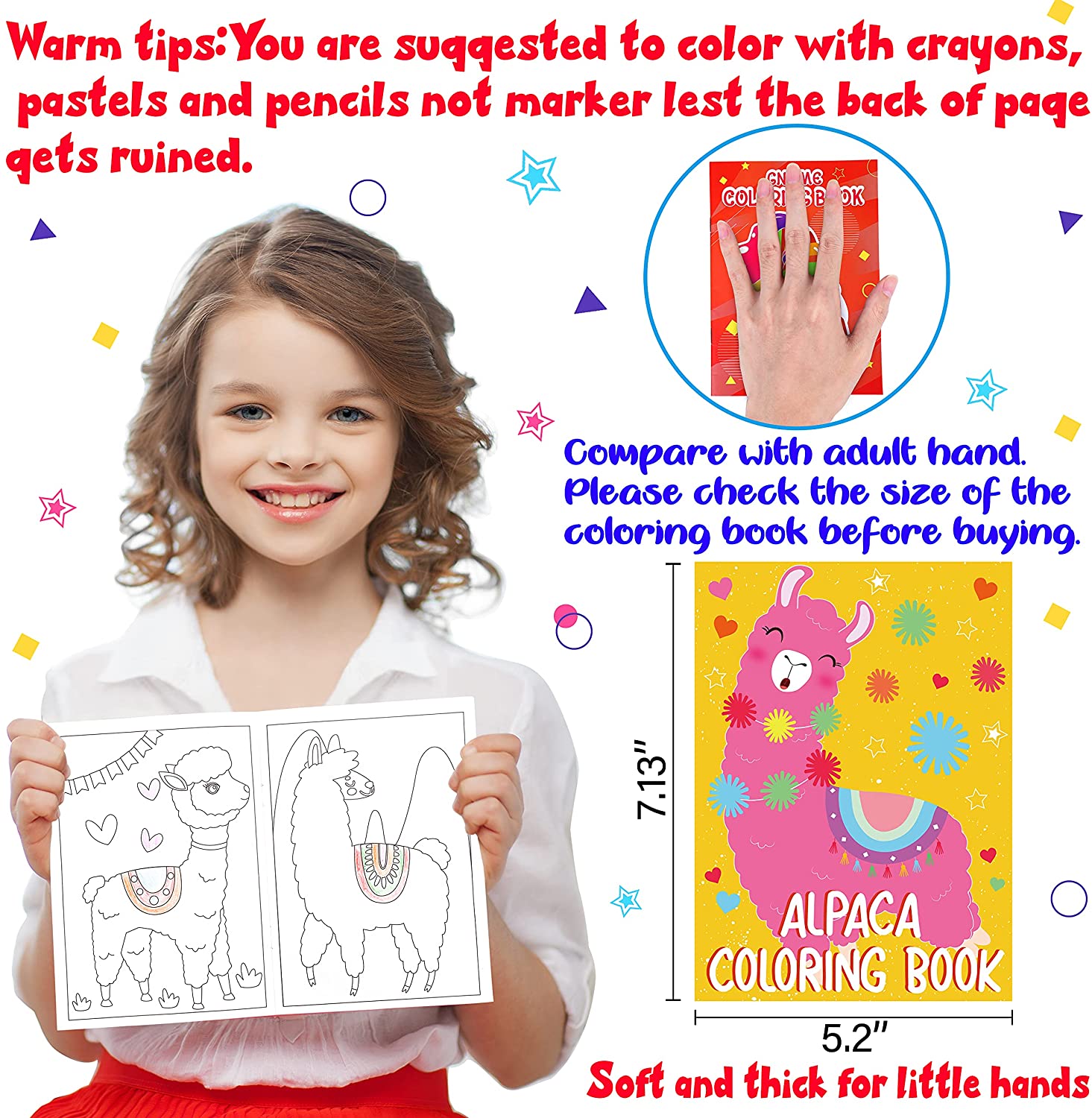 16 x Coloring Books for Kids Ages 4-8