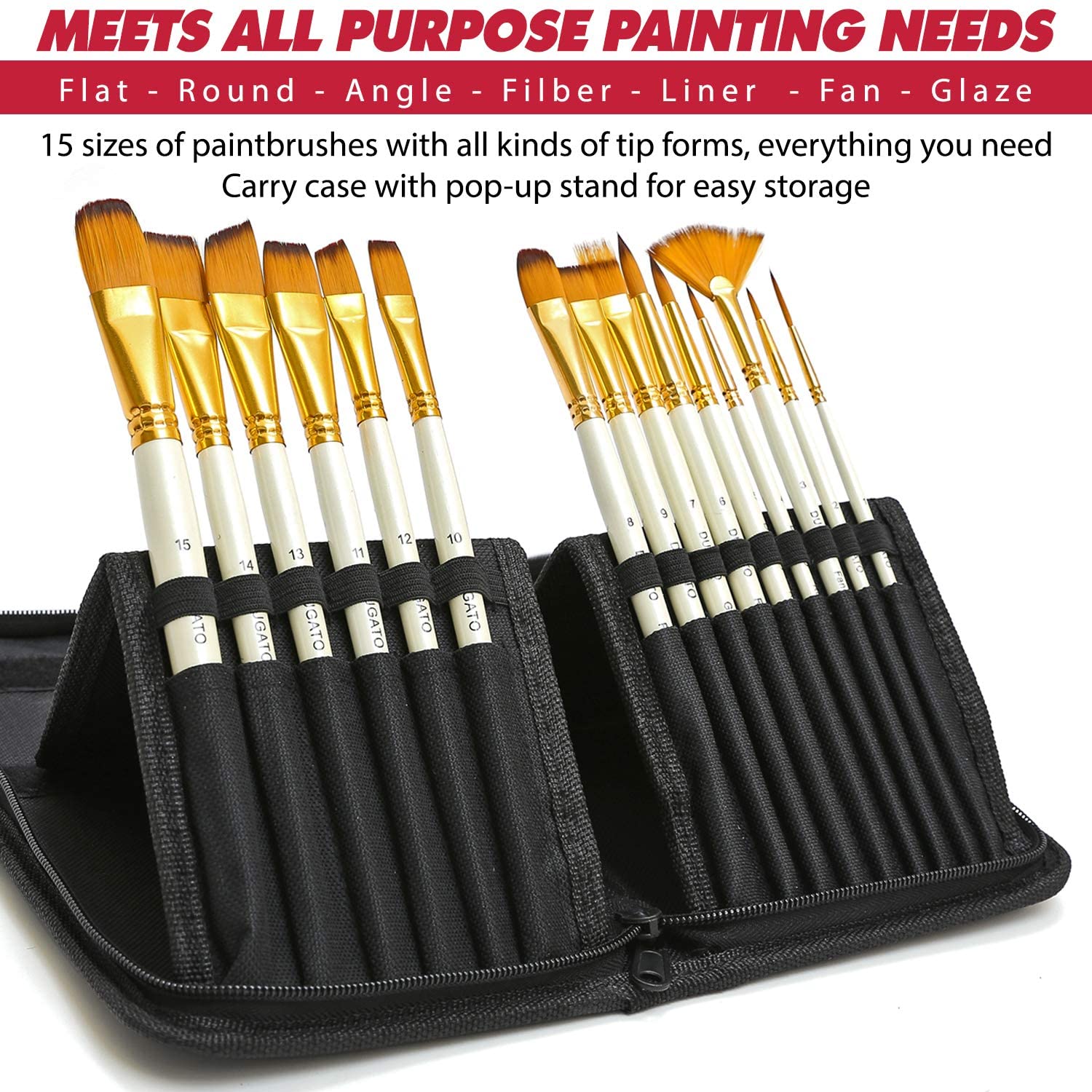 DUGATO Artist Paint Brush Set deals