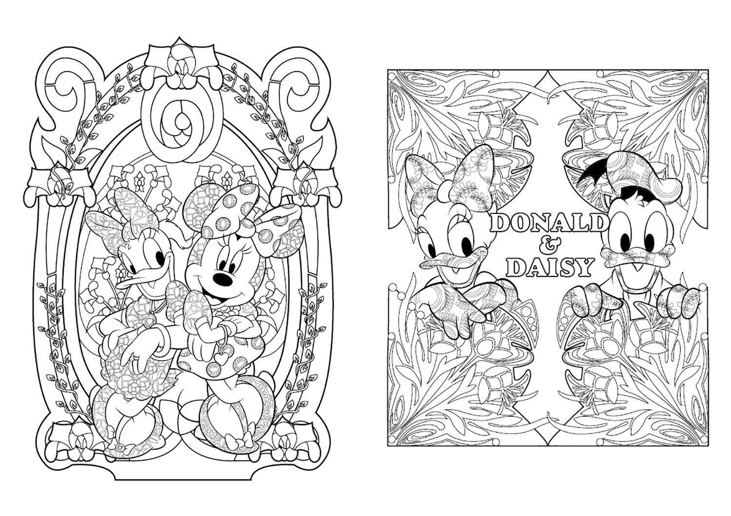 Disney Classics Colouring Paperback sample