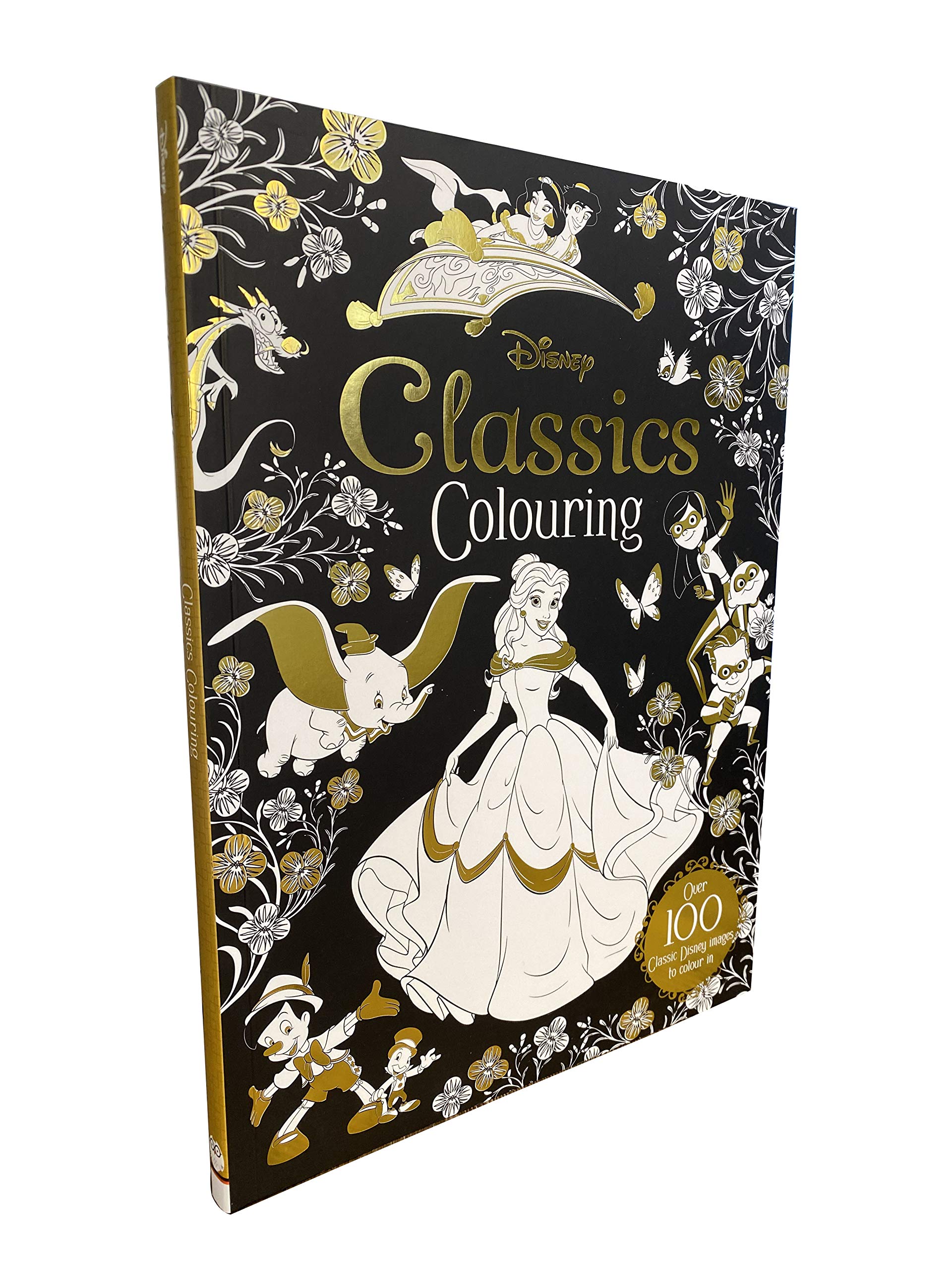 Disney Classics Colouring Paperback side