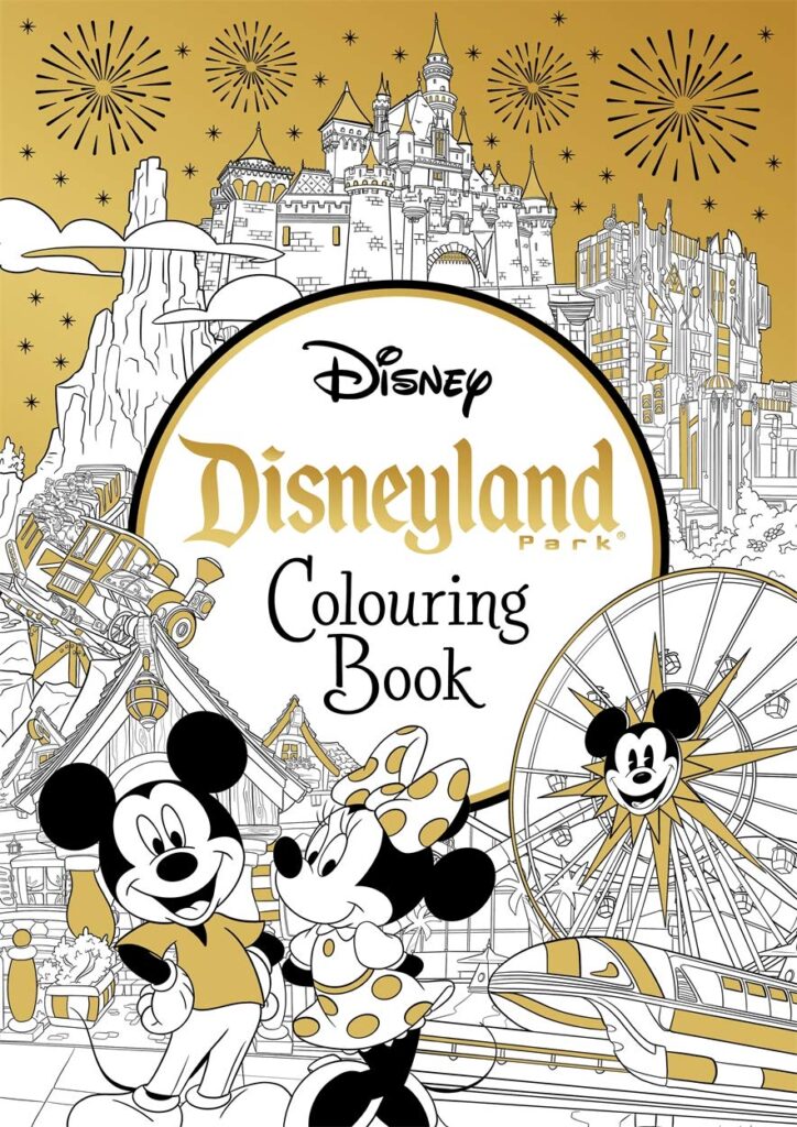 Disneyland Parks Colouring Book Paperback main image
