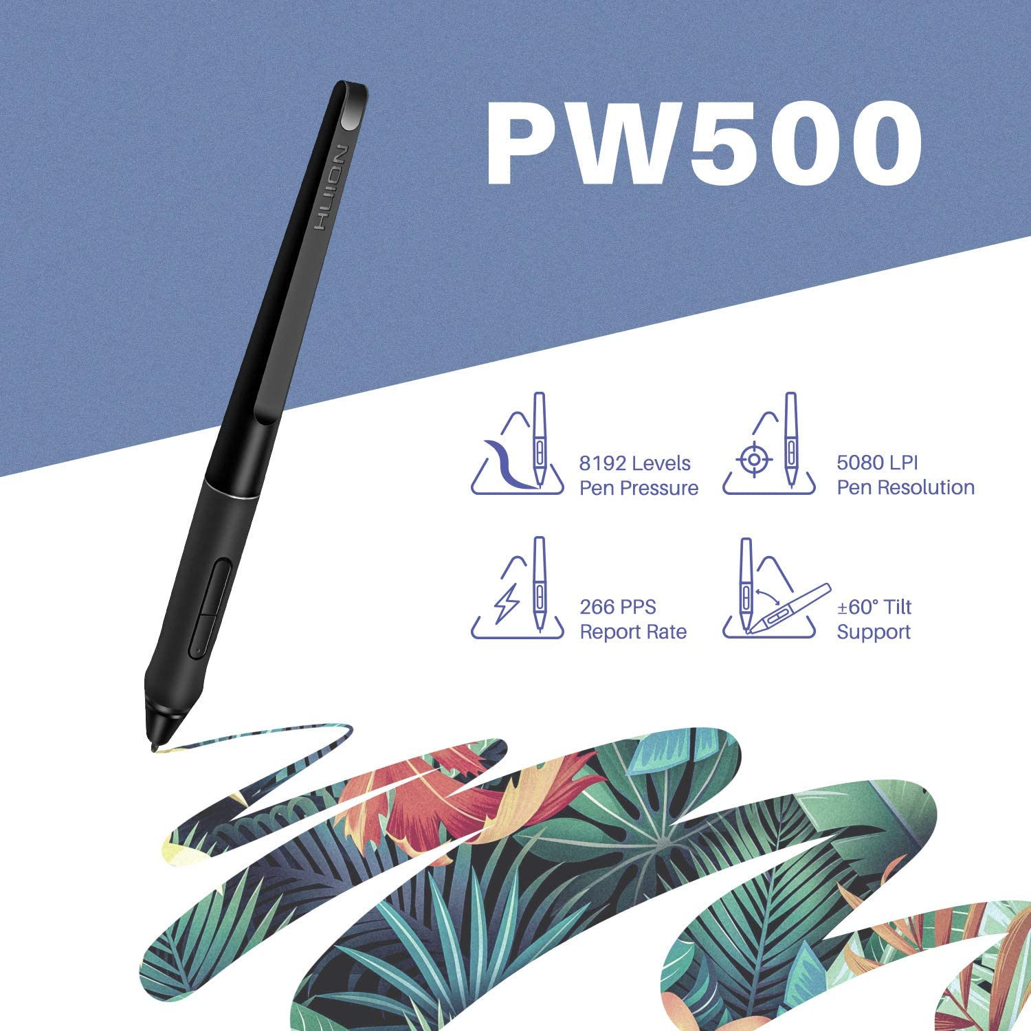 HUION Inspiroy Q11K V2 Upgraded Wireless Drawing Tablet Digital Graphics Tablet pen