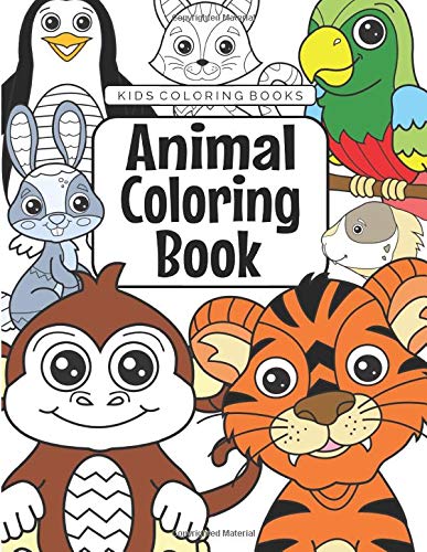 Kids Coloring Books, Animal Coloring Book main image