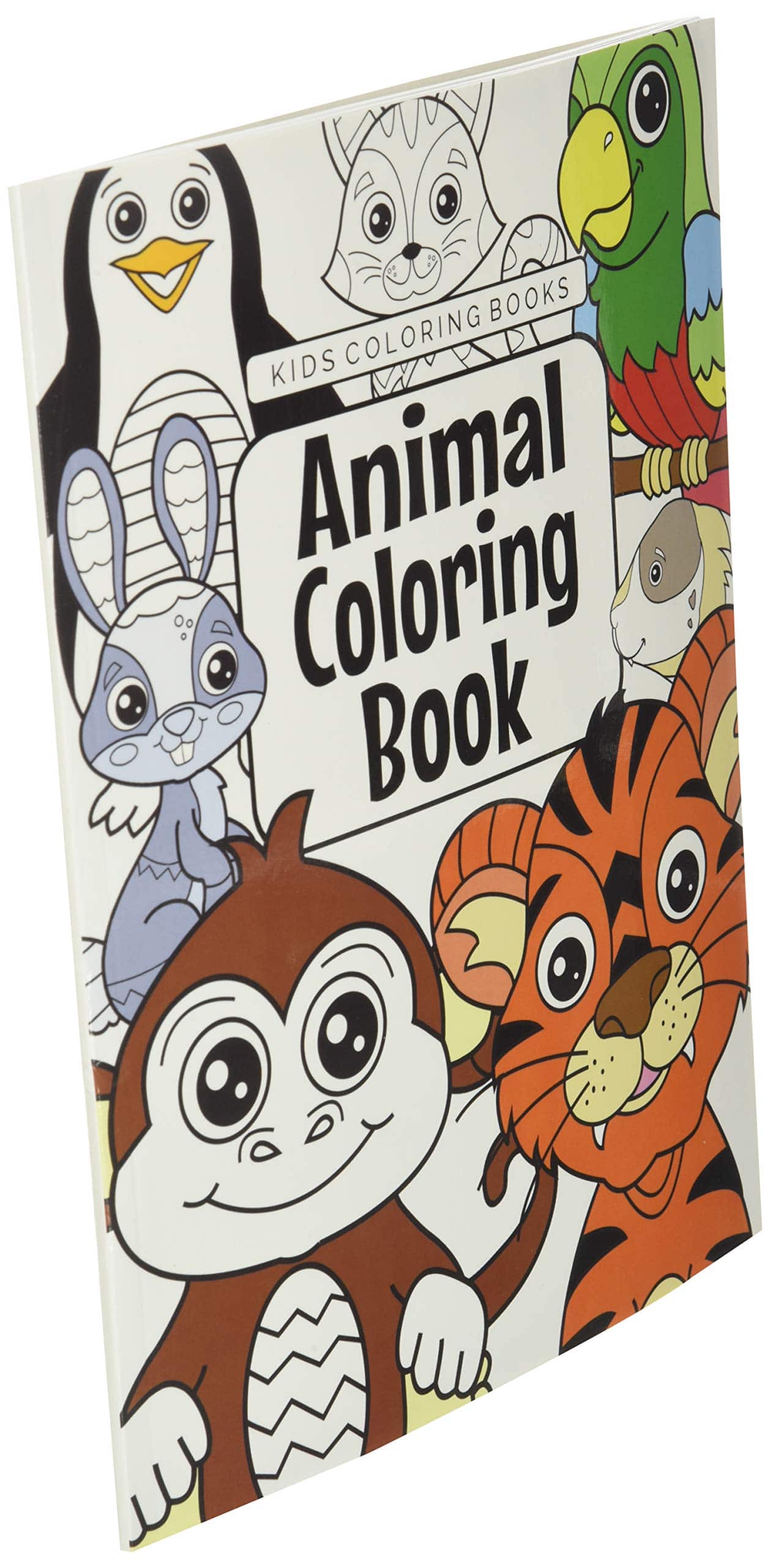 Kids Coloring Books, Animal Coloring Book side view
