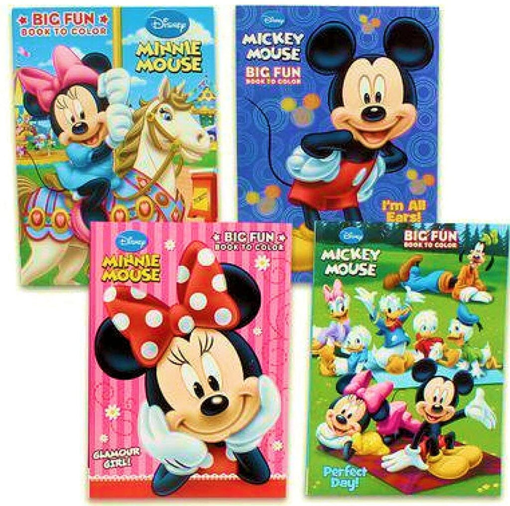 Mickey Mouse & Minnie Mouse Plus Friends Activity And Coloring Book main image