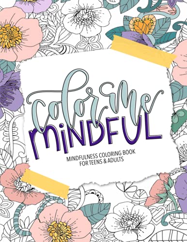 Mindfulness Coloring Book for Teens & Adult main image