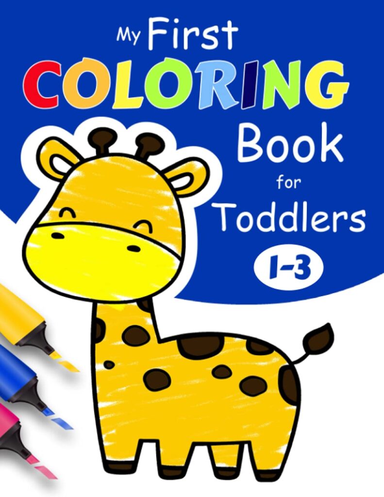 My First Coloring Book For Toddlers main image