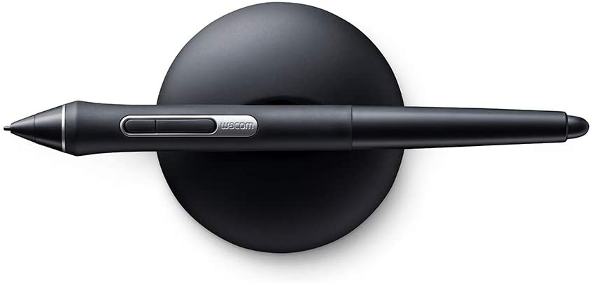 Wacom PTH460K0A Intuos Pro Digital Graphic Drawing Tablet pen close