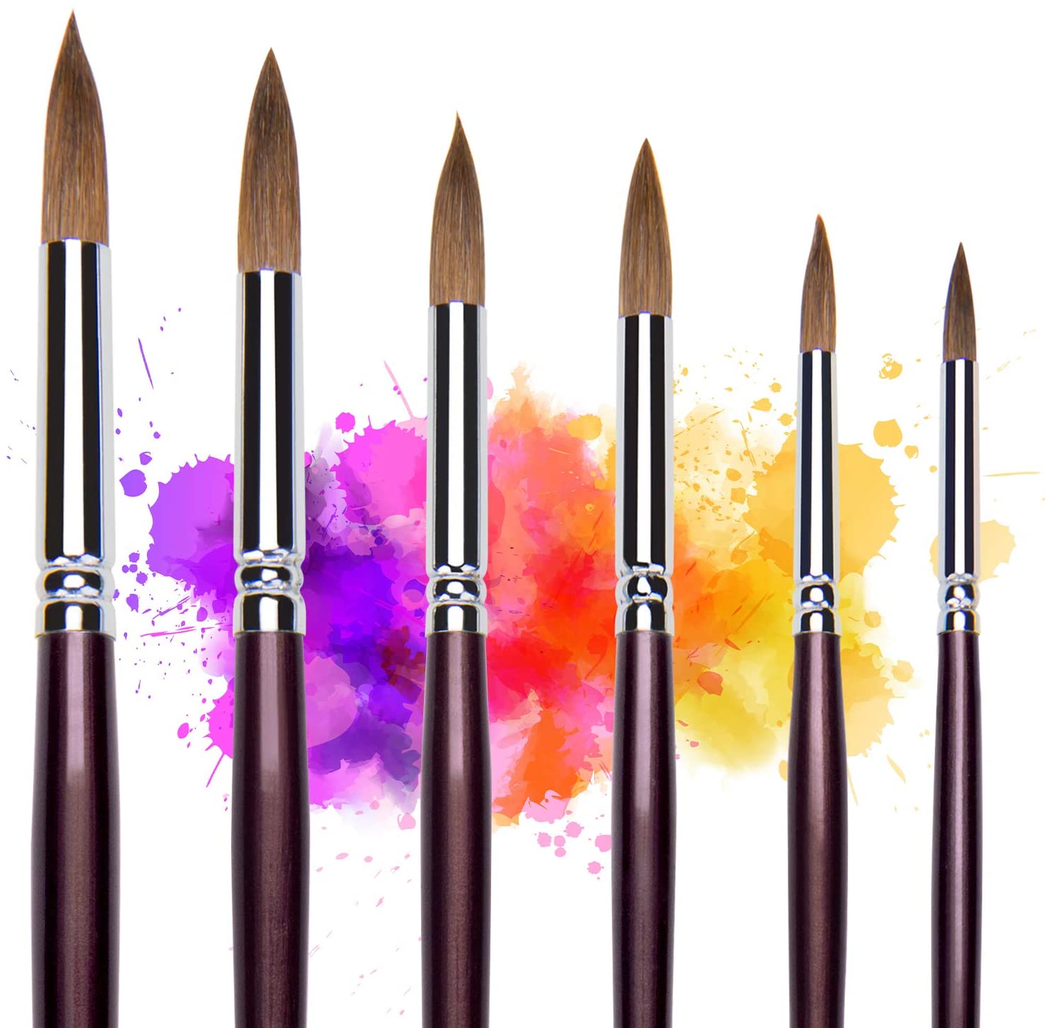 Artist Watercolor Paint Brushes design