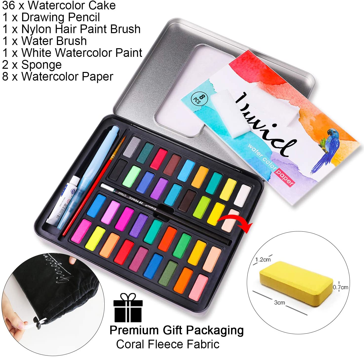 Dyvicl Watercolour Paint Set ad