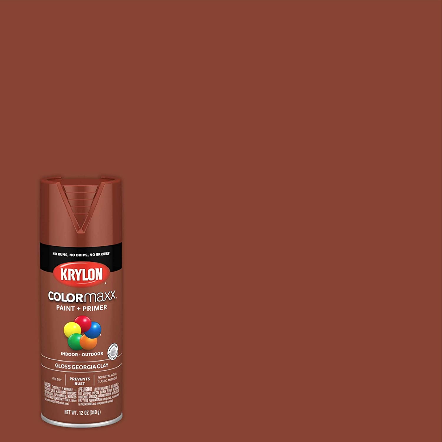 04) Krylon COLORmaxx Spray Paint and Primer color share